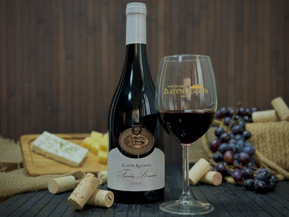ЧЕРВЕНО ВИНО – SANSI, FAMILY RESERVE 750 МЛ.